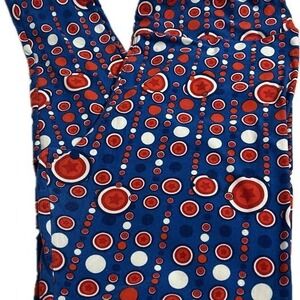 LuLaRoe Captain America Leggings Tall & Curvy Red White & Blue Patriotic Legging